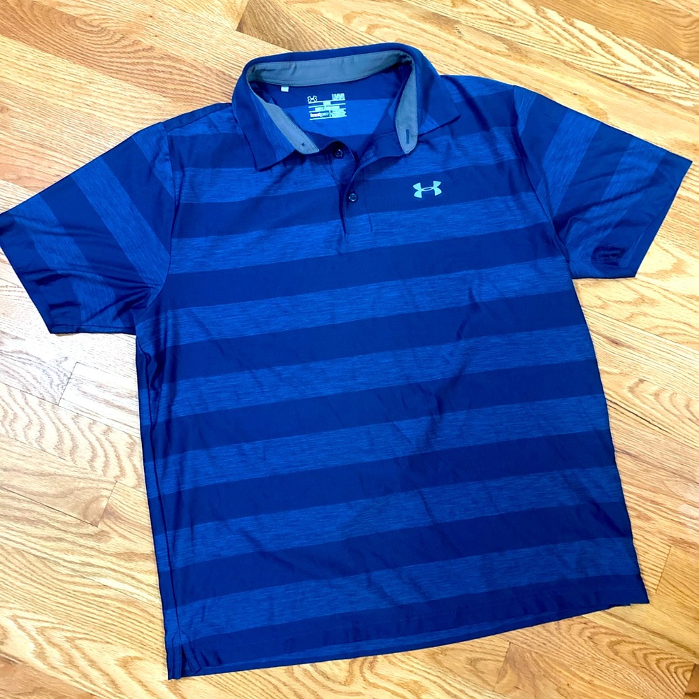 Under Armor Golf Polo Collared Short Sleeve